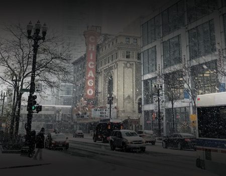 Light Snow Reaches Chicago