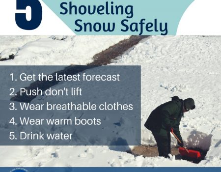 5 Tips for Shoveling Snow Safely