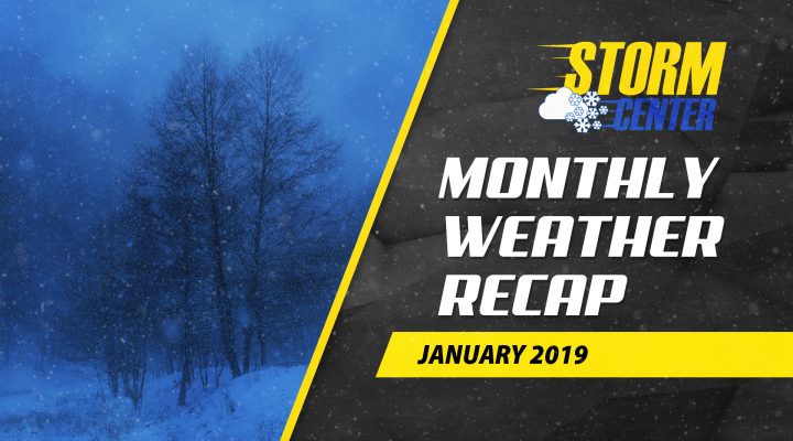 Monthly Weather Recap for January 2019