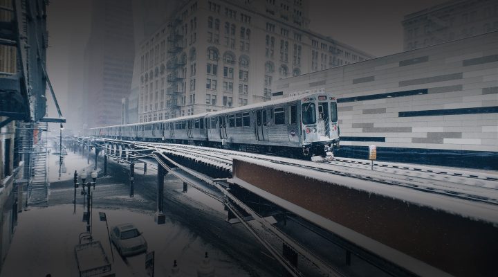 Light snow showers this evening: 1″ north, 2″ south